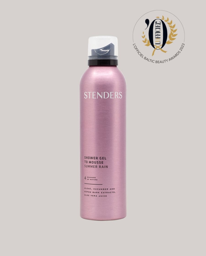 Shower gel to mousse Summer Rain