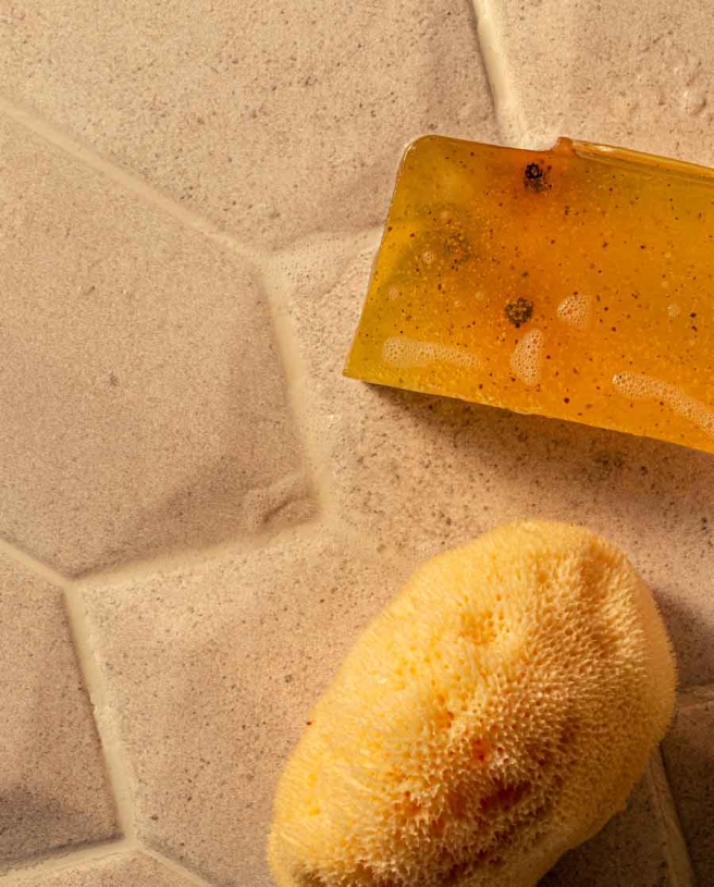 Natural sea sponge (8cm / 3.15″)